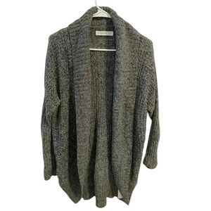 Abercrombie & Fitch Women’s Soft Sweater Collared Cardigan - Gray - One Size
